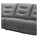 The appearance of Caldwell Armless Chair In Tahoe Charcoal designed by Parker House in the modern / contemporary interior design. This tahoe charcoal piece of furniture was selected by 1StopBedrooms from Caldwell Collection to add a touch of cosiness and style into your home. Sku: MCAL#840-TACH. Material: Polyester.