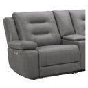 The appearance of Caldwell Power Left Arm Facing Recliner In Tahoe Charcoal designed by Parker House in the modern / contemporary interior design. This tahoe charcoal piece of furniture was selected by 1StopBedrooms from Caldwell Collection to add a touch of cosiness and style into your home. Sku: MCAL#811LPH-TACH. Material: Polyester.