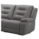The appearance of Caldwell Power Right Arm Facing Recliner In Tahoe Charcoal designed by Parker House in the modern / contemporary interior design. This tahoe charcoal piece of furniture was selected by 1StopBedrooms from Caldwell Collection to add a touch of cosiness and style into your home. Sku: MCAL#811RPH-TACH. Material: Polyester.