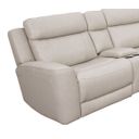 The appearance of Calgary Power Left Arm Facing Recliner with Power Headrest In Stone designed by Parker House in the traditional interior design. This stone piece of furniture was selected by 1StopBedrooms from Calgary Collection to add a touch of cosiness and style into your home. Sku: MCGR#811LPH-STNE. Material: Top Grain Leather.