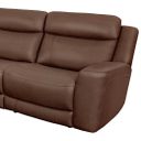 The appearance of Calgary Power Right Arm Facing Recliner with Power Headrest In Autumn Umber designed by Parker House in the traditional interior design. This autumn umber piece of furniture was selected by 1StopBedrooms from Calgary Collection to add a touch of cosiness and style into your home. Sku: MCGR#811RPH-ATUB. Material: Top Grain Leather.