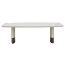 Calida 98 Inch Calida Dining Table In Cream
