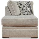 The appearance of Calnita LAF Corner Chaise In Sisal designed by Signature Design by Ashley in the modern / contemporary interior design. This sisal piece of furniture  was selected by 1StopBedrooms from Calnita Collection to add a touch of cosiness and style into your home. Sku: 2050216. Material: Fabric.