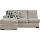 The appearance of Calnita LAF Sofa Chaise In Sisal designed by Signature Design by Ashley in the modern / contemporary interior design. This sisal piece of furniture  was selected by 1StopBedrooms from Calnita Collection to add a touch of cosiness and style into your home. Sku: 2050202. Material: Fabric.