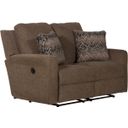 The appearance of Calvin Reclining Loveseat In Otter designed by Catnapper in the traditional interior design. This otter piece of furniture was selected by 1StopBedrooms from Calvin Collection to add a touch of cosiness and style into your home. Sku: 1632189419236448. Material: Fabric.