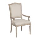 The appearance of Cambric Daniella Upholstered Arm Chair Set of 2 In Creme designed by American Drew in the modern / contemporary interior design. This creme piece of furniture was selected by 1StopBedrooms from Cambric Collection to add a touch of cosiness and style into your home. Sku: 309-623B. Material: Wood.