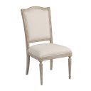 The appearance of Cambric Daniella Uph Side Chair Set of 2 In Creme designed by American Drew in the modern / contemporary interior design. This creme piece of furniture was selected by 1StopBedrooms from Cambric Collection to add a touch of cosiness and style into your home. Sku: 309-622B. Material: Wood.