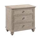 The appearance of Cambric Miriam 3 Drawer Nightstand In Creme designed by American Drew in the modern / contemporary interior design. This creme piece of furniture  was selected by 1StopBedrooms from Cambric Collection to add a touch of cosiness and style into your home. Sku: 309-421B. Material: Wood.