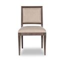 The appearance of Camden Bailey Side Chair In Rustic Brown designed by Century Furniture in the transitional interior design. This rustic brown piece of furniture was selected by 1StopBedrooms from Camden Collection to add a touch of cosiness and style into your home. Sku: B2H-531. Material: Upholstery.