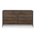 Camden Benton Dresser In Rustic Brown