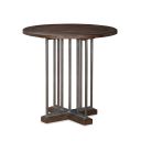 Camden Jacob Side Table In Rustic Brown