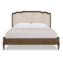 Camden Nichole King Bed In Rustic Brown