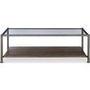 Camden Smith Cocktail Table In Rustic Brown