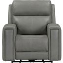 The appearance of Camden ZW Recliner P3 In Aline Light Gray designed by Liberty in the transitional interior design. This aline light gray piece of furniture  was selected by 1StopBedrooms from Camden Collection to add a touch of cosiness and style into your home. Sku: 7021LG-13P. Material: Solid Hardwood.
