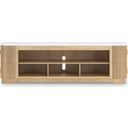 Camdill 80 Inch TV Stand In Light Brown