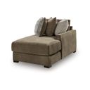 The appearance of Camellia-Court RAF Corner Chaise In Coffee designed by Signature Design by Ashley in the modern / contemporary interior design. This coffee piece of furniture was selected by 1StopBedrooms from Camellia-Court Collection to add a touch of cosiness and style into your home. Sku: 6820717. Material: Fabric.