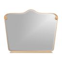 Camellia Field Dresser Mirror In Warm Pecan