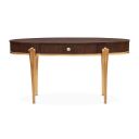 Camellia Field Vanity Desk In Warm Pecan