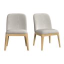 Camelot Dining Side Chair Set of 2 In Natural