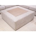 Camfield Oversized Accent Ottoman In Snowstone