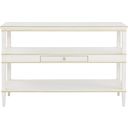 The appearance of Camille Console Table In Linen designed by Fairfield Chair in the modern / contemporary interior design. This linen piece of furniture was selected by 1StopBedrooms from Camille Collection to add a touch of cosiness and style into your home. Sku: 8019-99. Material: Rubberwood.