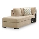 Camparia Left-Arm Facing Corner Chaise In Almond