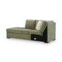 Camparia Left-Arm Facing Corner Chaise In Moss