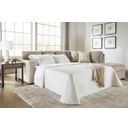 Camparia Left-Arm Facing Full Sofa Sleeper In Stone