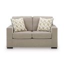 Camparia Loveseat In Stone