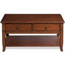 Campbell Burnished Cherry Cocktail Table