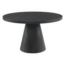 Canal Round Dining Table In Black