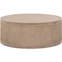 The appearance of Bella Antique Cane Coffee Table In Smoke Gray Oak designed by Essentials For Living in the transitional interior design. This smoke gray oak piece of furniture was selected by 1StopBedrooms from Bella Antique Collection to add a touch of cosiness and style into your home. Sku: 8091.SGRY-OAK/CN. Material: Oak Wood.