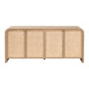 Cannes Media Sideboard In Natural Oak