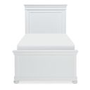 Canterbury 2.0 Complete Panel Twin Bed In Natural White