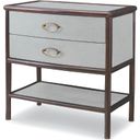 The appearance of Canvas Nightstand In Dove Grey designed by Century Furniture in the modern / contemporary interior design. This dove grey piece of furniture was selected by 1StopBedrooms from Curate Collection to add a touch of cosiness and style into your home. Sku: CT3006-DG. Material: Rattan.