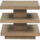 Canyon End Table In Brown