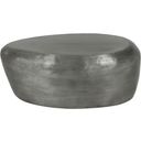 The appearance of Capsule Aluminum Coffee Table In Silver designed by Meridian in the modern / contemporary interior design. This silver piece of furniture  was selected by 1StopBedrooms from Capsule Collection to add a touch of cosiness and style into your home. Sku: 99062Silver-CT. Material: Aluminum.