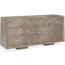The appearance of Caracole Classic Naturally Dresser designed by Caracole in the transitional interior design. This brown piece of furniture was selected by 1StopBedrooms from Caracole Classic Collection to add a touch of cosiness and style into your home. Sku: CLA-019-011. Material: Wood.