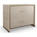 Caracole Classic Hang Up Large Nightstand In Frost
