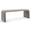 The appearance of Caracole Classic Traverse Bench designed by Caracole in the modern / contemporary interior design. This silver piece of furniture was selected by 1StopBedrooms from Caracole Classic Collection to add a touch of cosiness and style into your home. Sku: CLA-025V-086. Material: Wood.