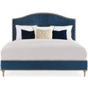 The appearance of Caracole Compositions Fontainebleau Platform Bed King designed by Caracole in the modern / contemporary interior design. This gold piece of furniture was selected by 1StopBedrooms from Fontainebleau Collection to add a touch of cosiness and style into your home. Sku: C063-419-122F;C063-419-122H;C063-419-122R. Bed Type: Platform Bed. Bed Size: King. Material: Aluminium.
