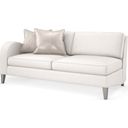 The appearance of Caracole Victoria By Schnadig Sectional Left Arm Loveseat Only designed by Caracole in the transitional interior design. This cream piece of furniture  was selected by 1StopBedrooms from Victoria Collection to add a touch of cosiness and style into your home. Sku: 9270-007-A. Material: Wood.