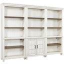 The appearance of Caraway Bookcase Wall In White designed by Aspenhome in the country / farmhouse interior design. This white piece of furniture was selected by 1StopBedrooms from Caraway Collection to add a touch of cosiness and style into your home. Sku: I248-333-1;I248-333-1;I248-332-1. Material: Wood.