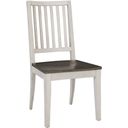 The appearance of Caraway Dining Side Chair Set of 2 with Wood Seat In Aged Ivory designed by Aspenhome in the country / farmhouse interior design. This aged ivory piece of furniture was selected by 1StopBedrooms from Caraway Collection to add a touch of cosiness and style into your home. Sku: I248-6640S. Material: Wood.