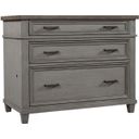 The appearance of Caraway Lateral File In Grey designed by Aspenhome in the country / farmhouse interior design. This grey piece of furniture  was selected by 1StopBedrooms from Caraway Collection to add a touch of cosiness and style into your home. Sku: I248-378-SLT-1. Material: Wood.