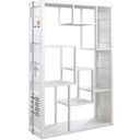 The appearance of Cargo Shelf Rack/ Book Shelf (White) designed by ACME in the industrial interior design. This white piece of furniture was selected by 1StopBedrooms from Cargo Collection to add a touch of cosiness and style into your home. Sku: 77888. Material: Metal.