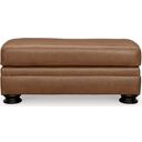 The appearance of Carianna Ottoman In Caramel designed by Signature Design by Ashley in the traditional interior design. This caramel piece of furniture  was selected by 1StopBedrooms from Carianna Collection to add a touch of cosiness and style into your home. Sku: 5760414. Material: Leather Match.