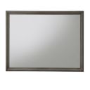 The appearance of Carine II Gray Mirror designed by ACME in the transitional interior design. This gray piece of furniture was selected by 1StopBedrooms from Carine Ii Collection to add a touch of cosiness and style into your home. Sku: 26264. Material: Glass.