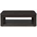 The appearance of Carlibrie Lift-Top Coffee Table In Warm Brown designed by Signature Design by Ashley in the modern / contemporary interior design. This warm brown piece of furniture was selected by 1StopBedrooms from Carlibrie Collection to add a touch of cosiness and style into your home. Sku: T700-9. Material: MDF.