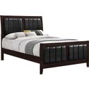 The appearance of Carlton Queen Upholstered Bed Cappuccino and Black designed by Coaster in the modern / contemporary interior design. This cappuccino piece of furniture was selected by 1StopBedrooms from Carlton Collection to add a touch of cosiness and style into your home. Sku: 202091QB1;202091QB2. Material: Wood. Bed Size: Queen. Bed Type: Upholstered Bed.
